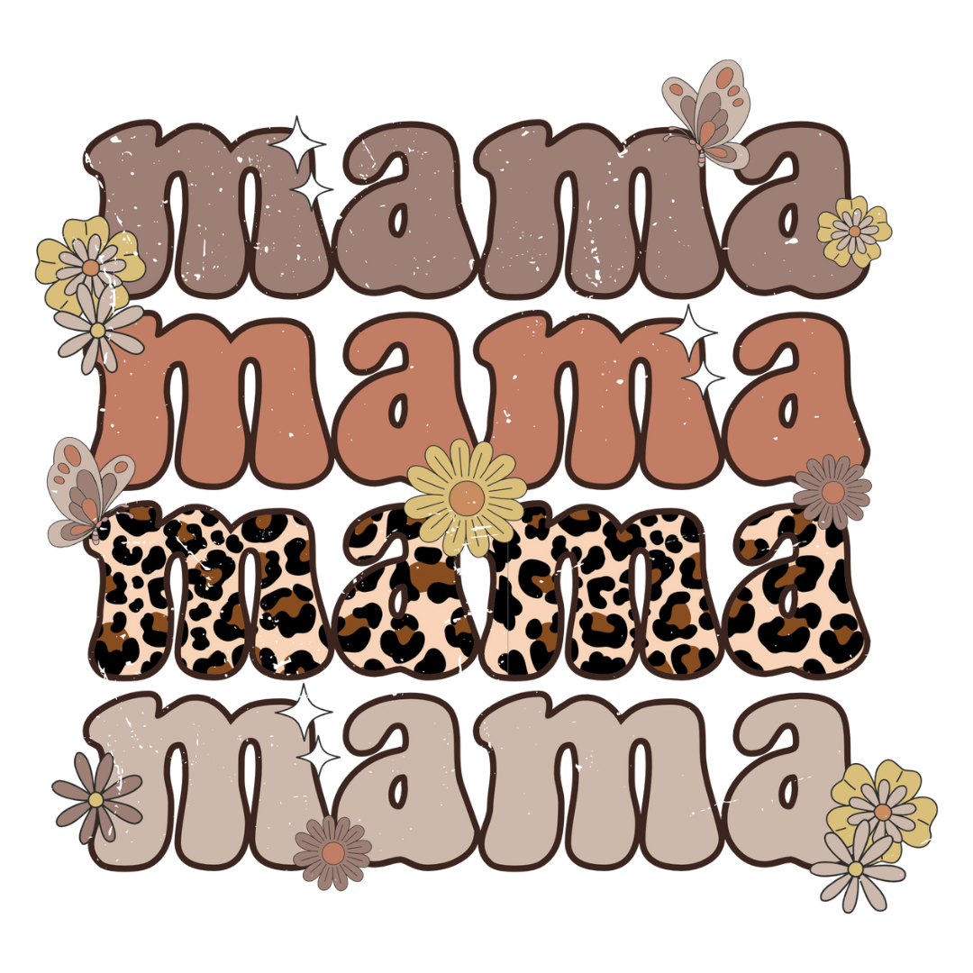 Mama Retro Flower